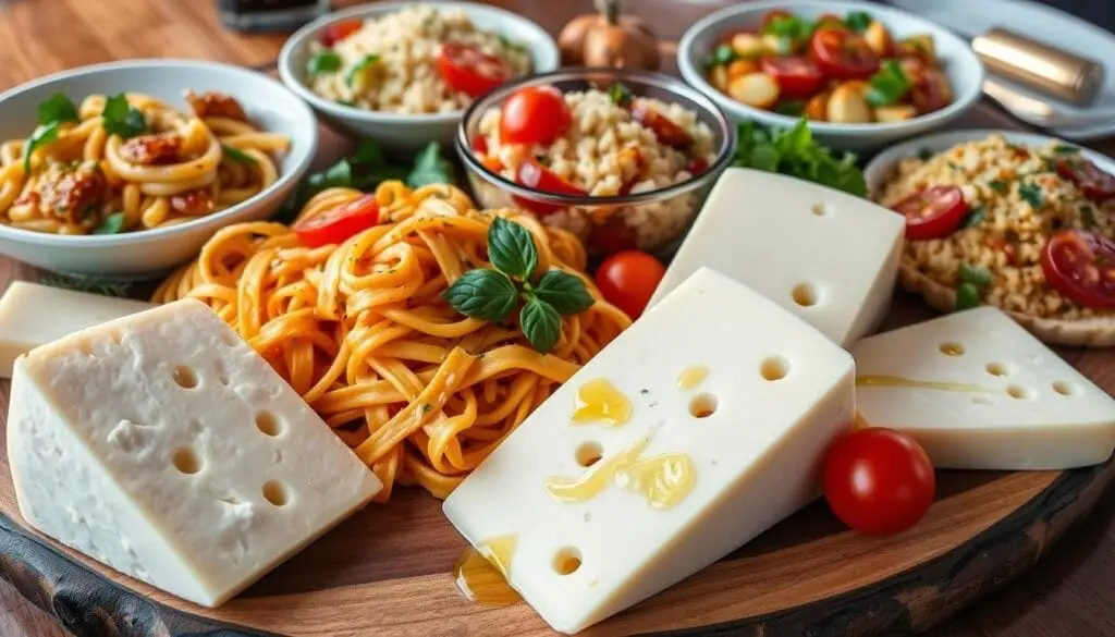 Asiago cheese in Italian recipes