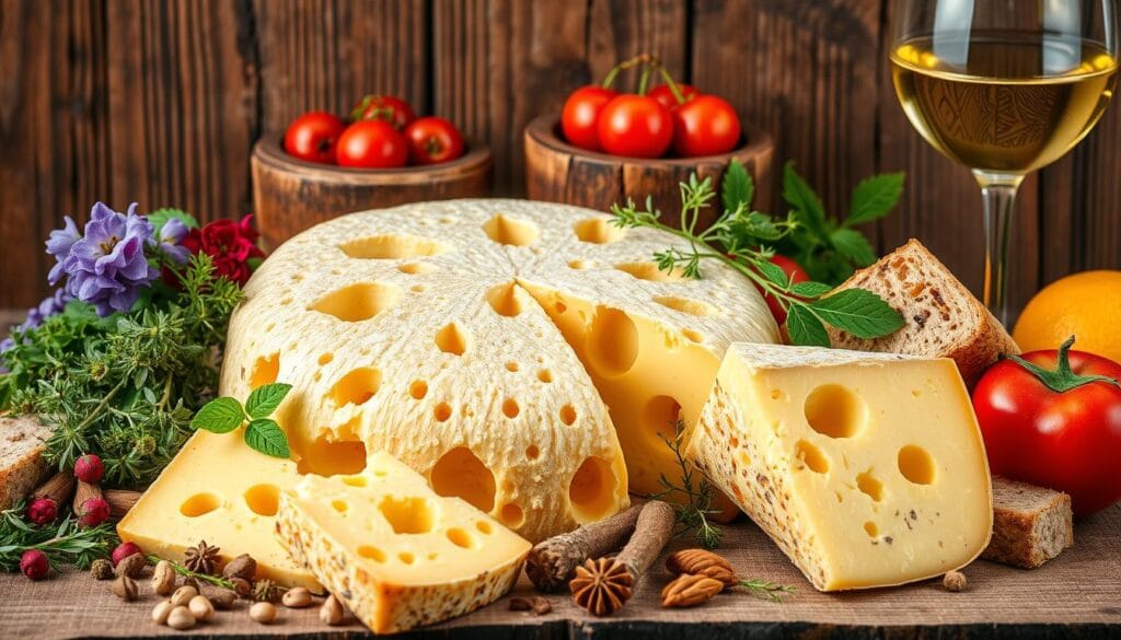 emmental cheese flavor profile