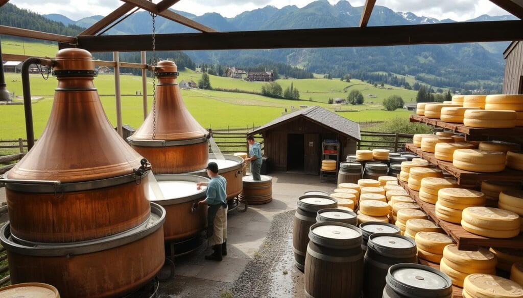 emmental cheese production process