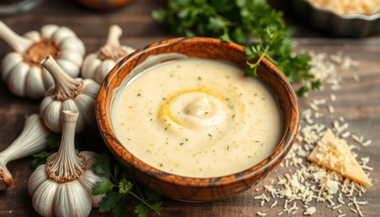 garlic parmesan sauce