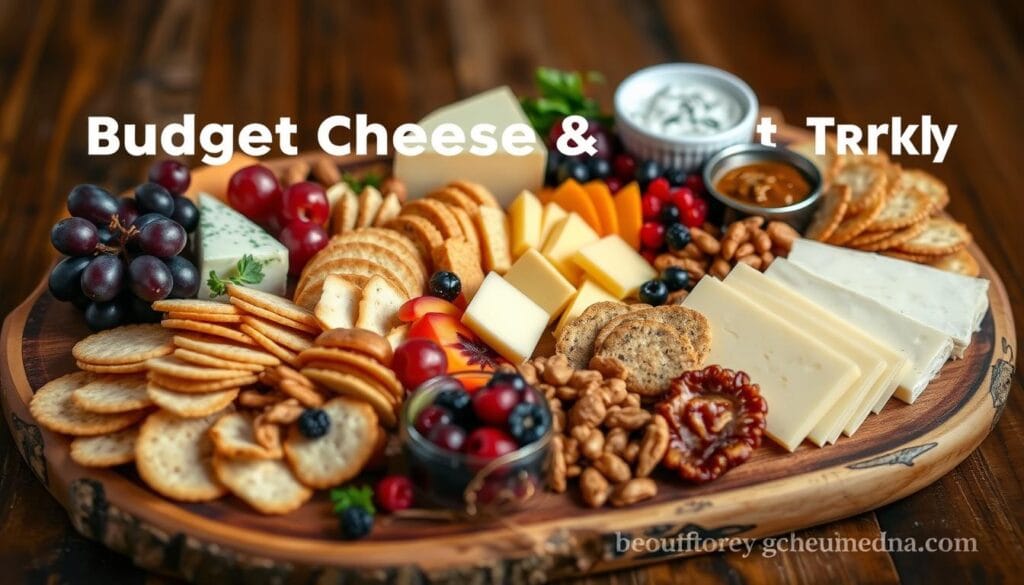 Budget Cheese and Cracker Tray
