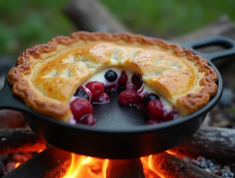 pie iron cream cheese