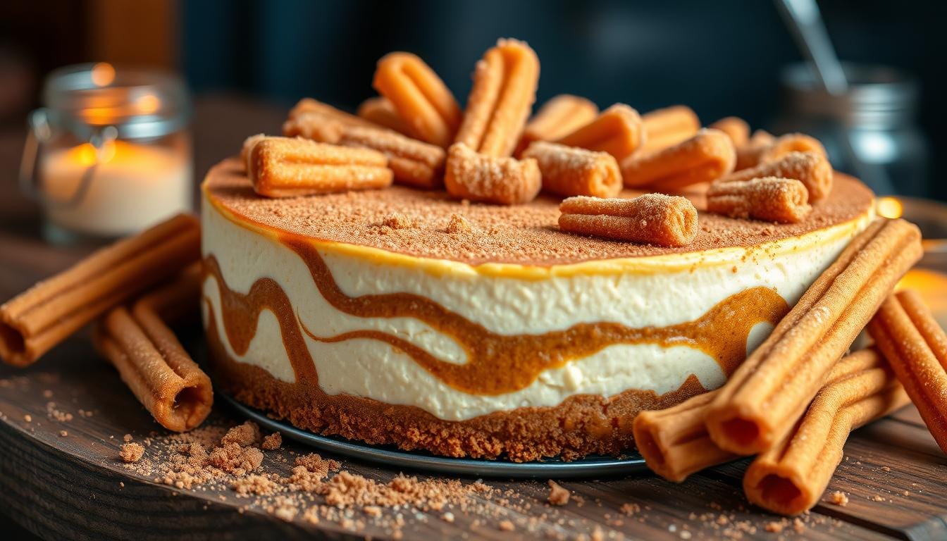 churro cheesecake