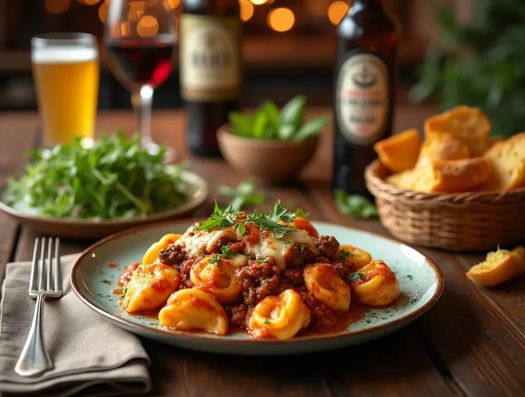 heesesteak tortellini