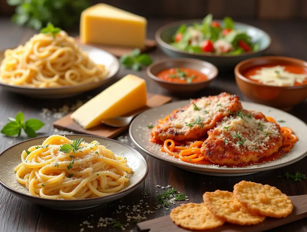 Recipes Featuring Grated Parmesan Cheese