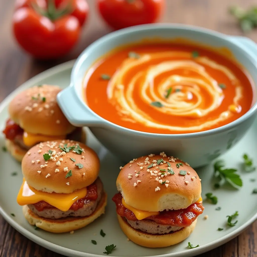 Melt Babybel chunks into tomato soup or slip them into homemade sliders for an irresistible flavor boost.