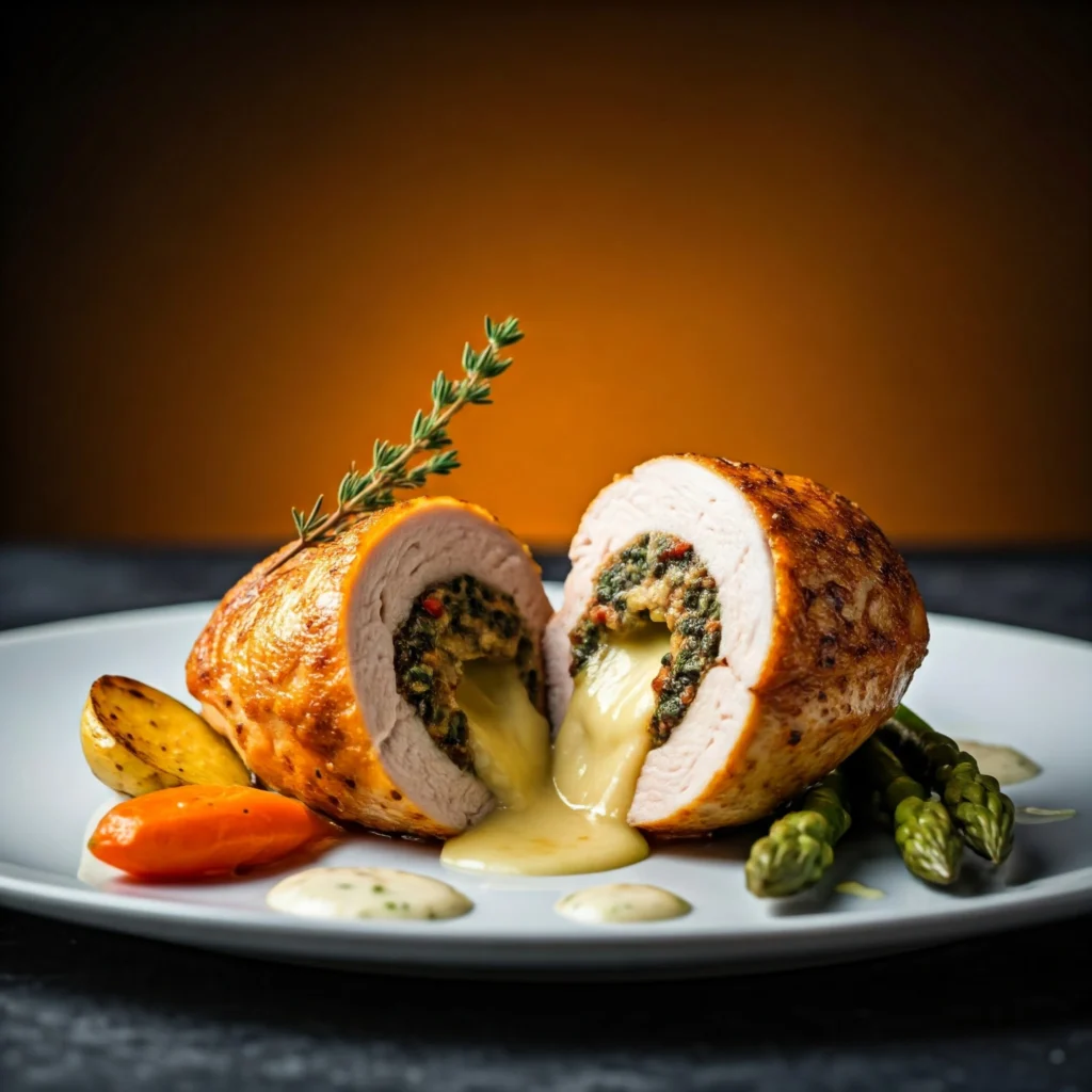 Stuffed Chicken with Camembert