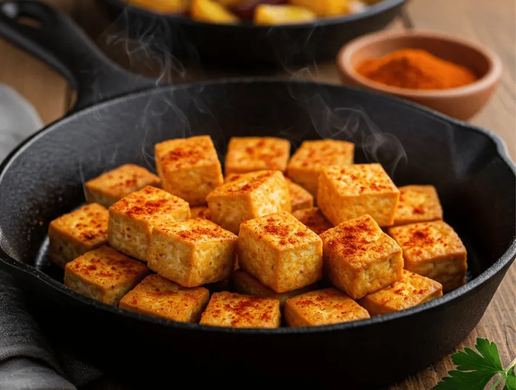 Tofu with Smoked Paprika
