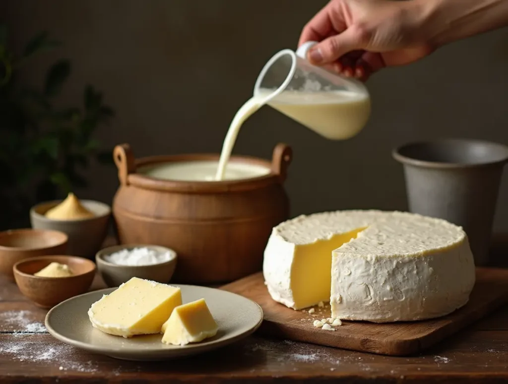 Making of Camembert
