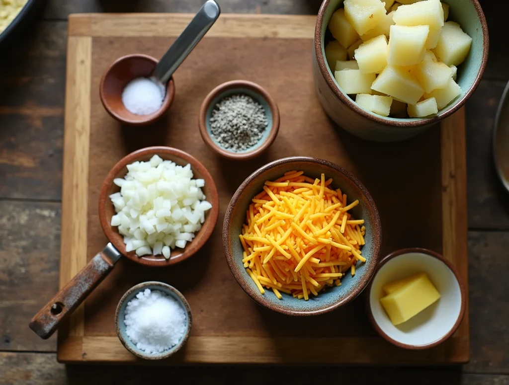 Cheesy Hash Browns Ingredients