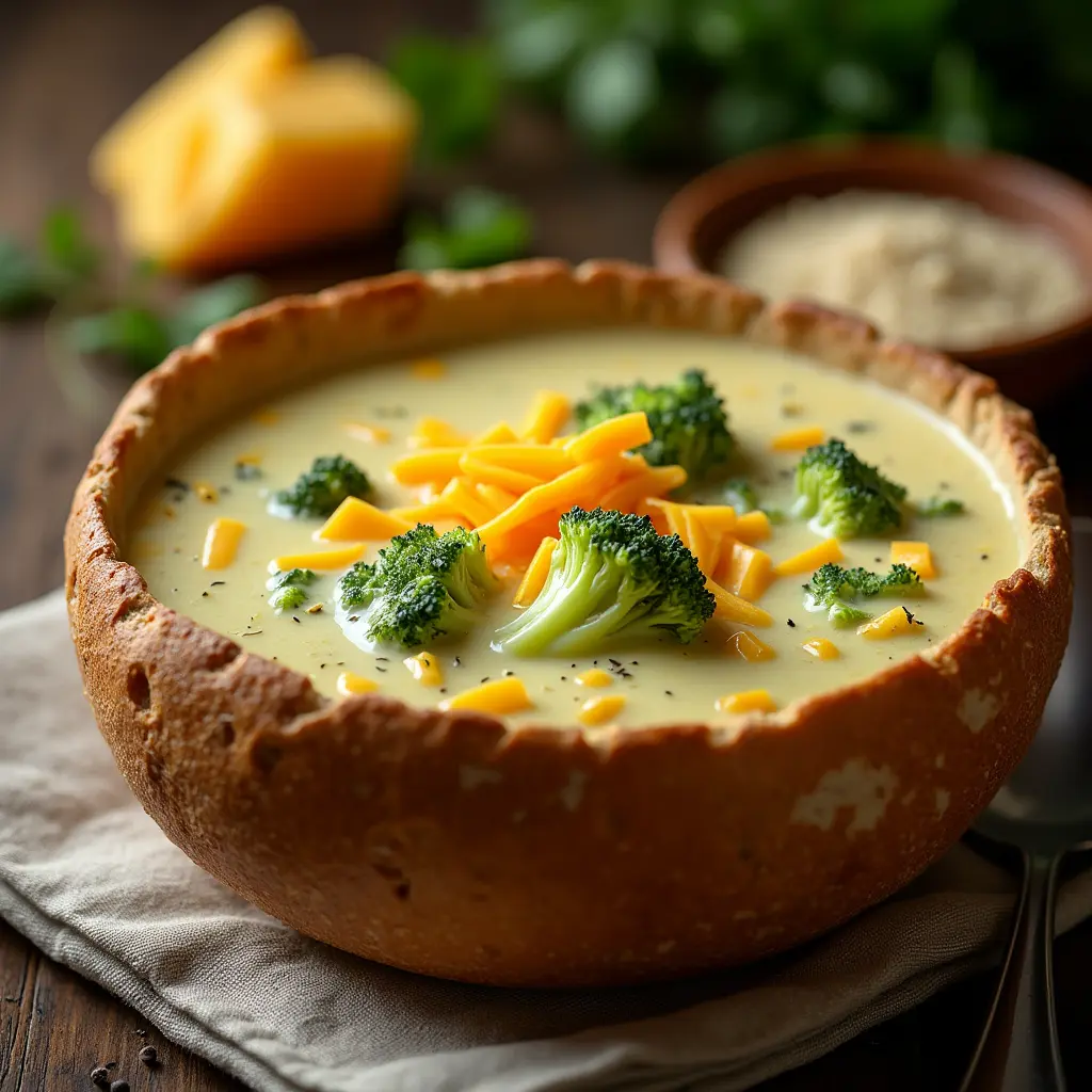 Cheddar and Broccoli Soup