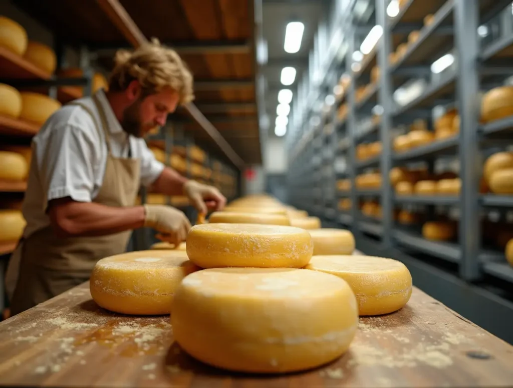 The Making of Parmesan Cheese