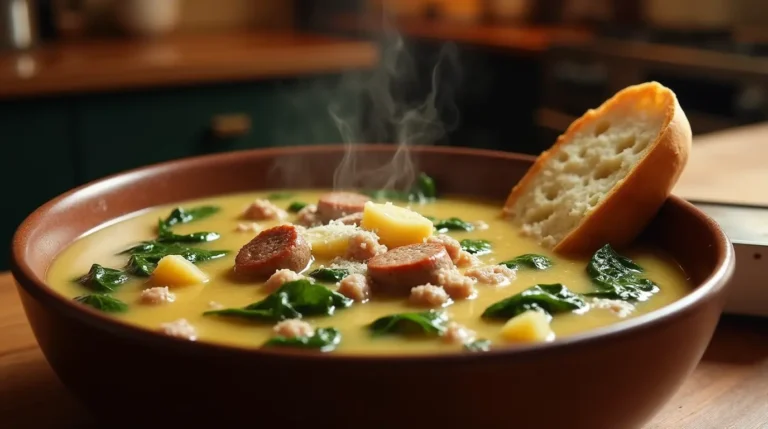 creamy parmesan italian sausage soup