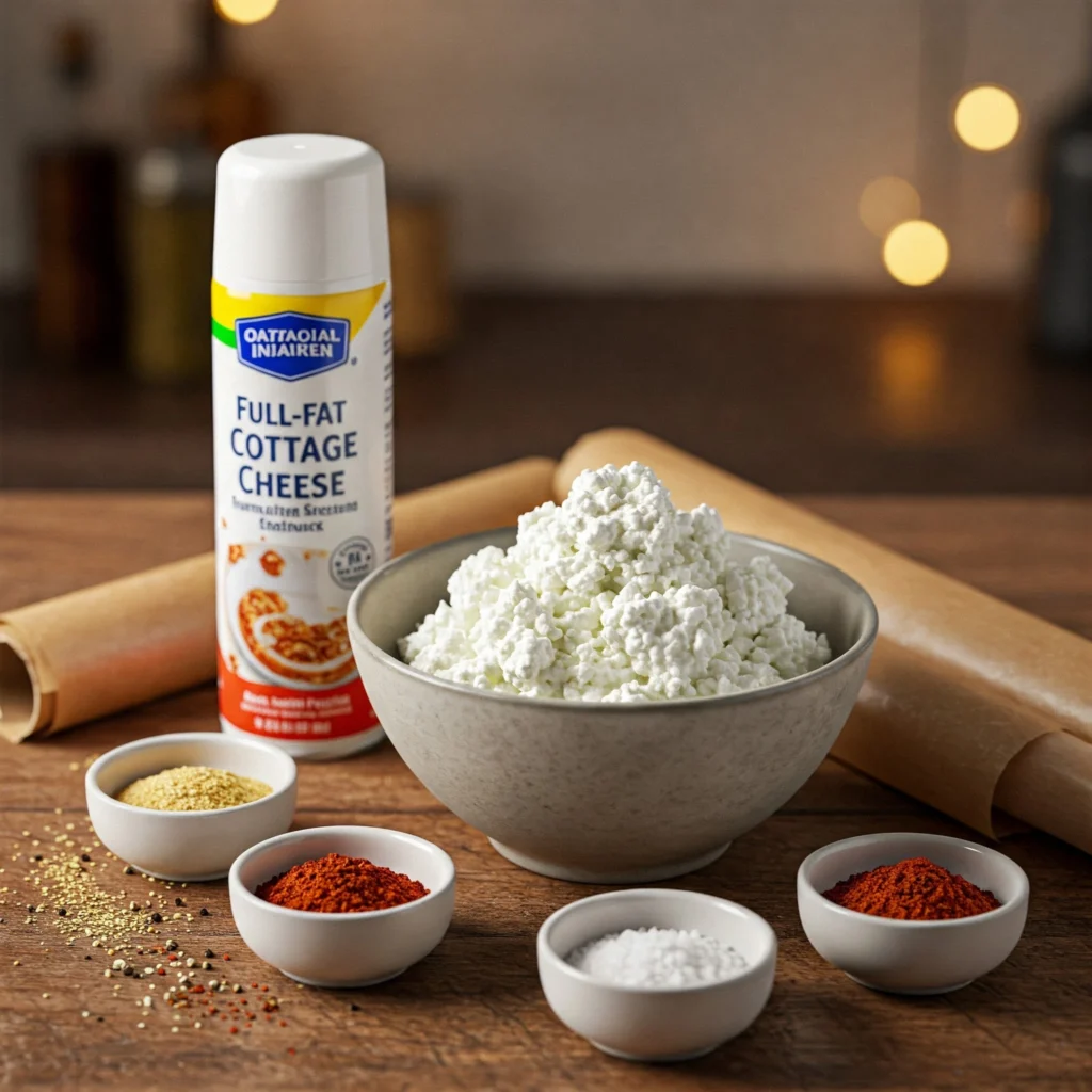 Cottage cheese (full-fat or low-fat)