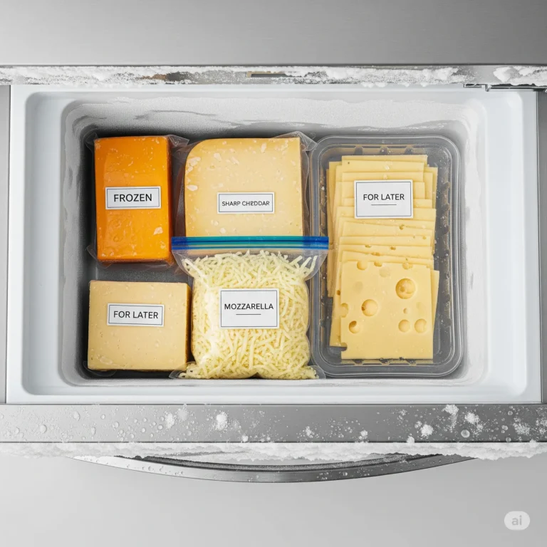 can you freeze cheese